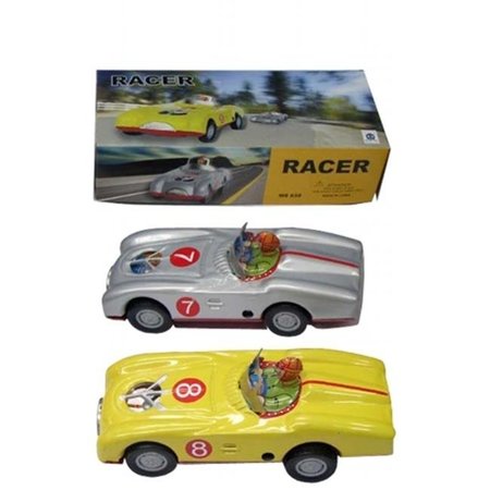 SHAN SHAN MS642 Collectible Tin Toy - Small Racer MS642